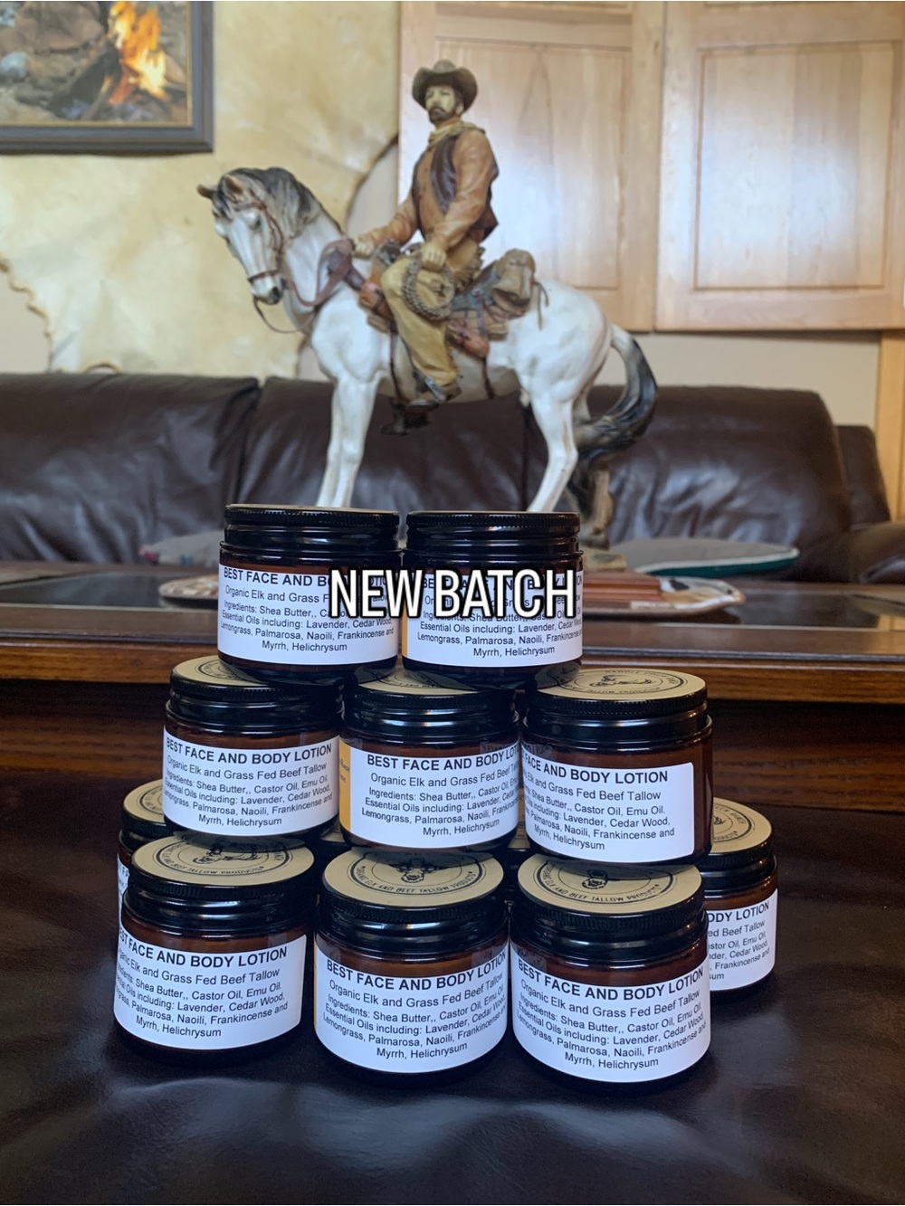 Elk and Beef Tallow “Best” Face and Body Lotion